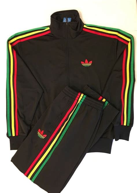 adidas originals rasta tracksuit.